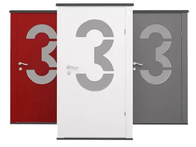 Exterior Door 10 3D model