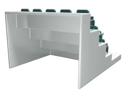 School Student Classroom 3D model