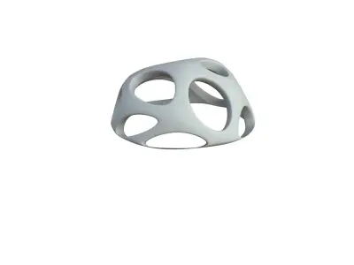 SciFi Cube Object No 51916 Low Poly Shape Low-poly 3D model
