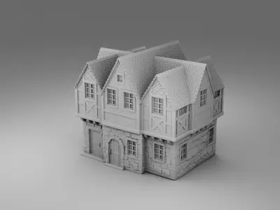 Vikings house 3D print model