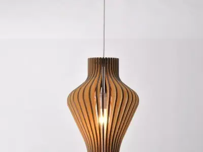 modern lamp design 3D print model