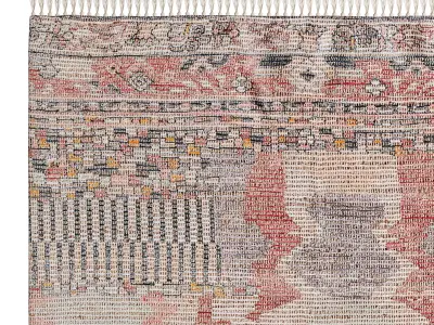 Vivian Woven Jute Rug 3D model