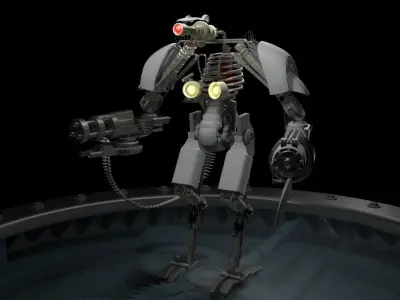 Unpredictable Robot 3D model