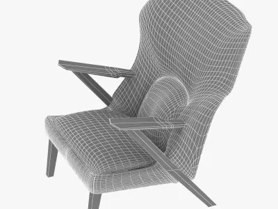 Control Veendam Lounge Chair 3D model