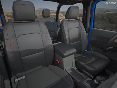  Jeep Wrangler Rubicon Open Top SUV Blue Dirty 