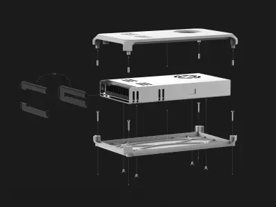 Power Supply Enclosure Collection 3D print model