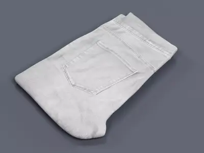 -White Pants- 3D model