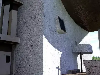 Capilla de Ronchamp 3D model