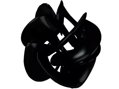 Abstract Shape v36 003 Low-poly 3D model