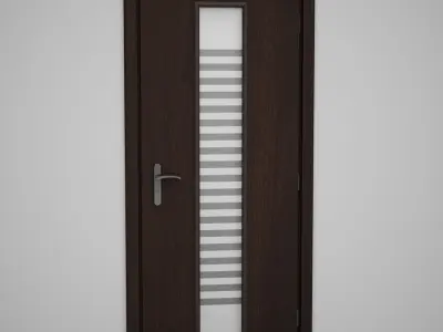 CGAxis Door 3D model 34