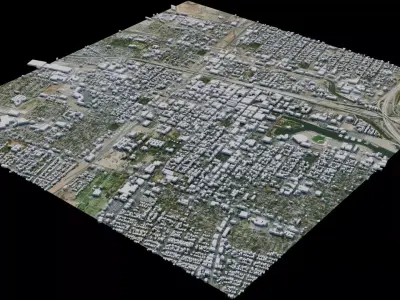 Stockton - USA 3D model