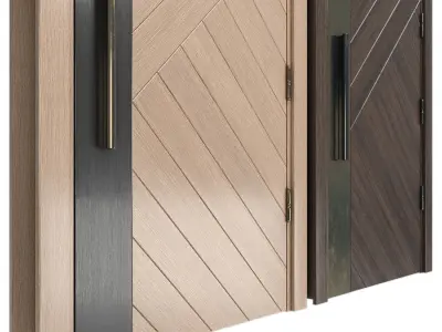 ON POINTE DOOR Low-poly 3D model