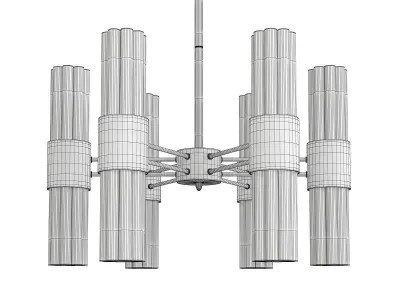HETEL chandelier Low-poly 3D model