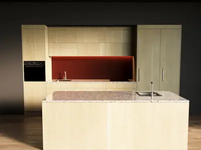 5-Kitchen5 texture 1 3D model
