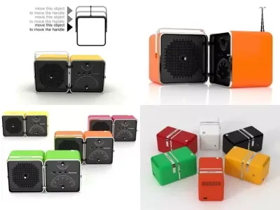 Radio ts522 3D model