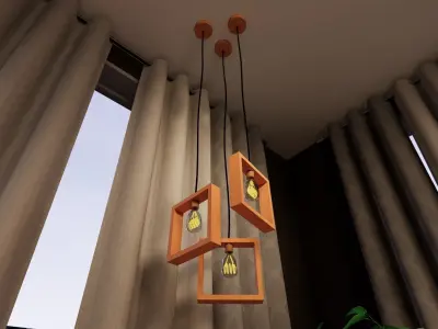 Pendant Lighting -Revit 2018- 3D model purchase