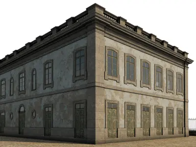 Old Classical Building 3D model