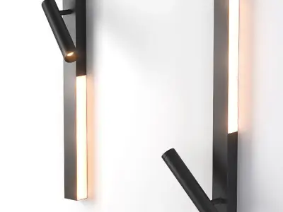 Hello wall lamp 3D model
