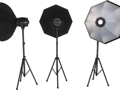 3D model Studio Equipment Collection 3D model