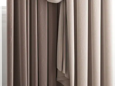 Curtain 328 3D model