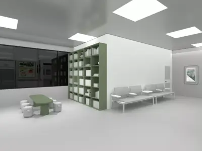 Supermarket  3D model