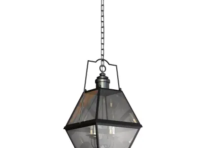 Patina Indoor Outdoor Pendant 3D model