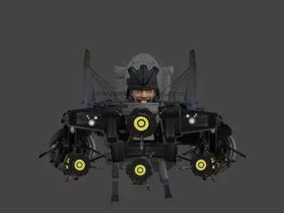 carrier astro toilet 3D model