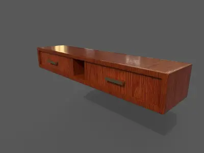 Pack 2 Modern Furniture 3D Model Low-poly 3D model 5