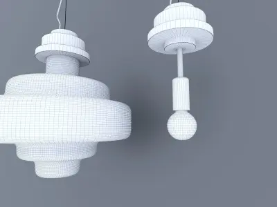 Pendant Lamp Free 3D model shop