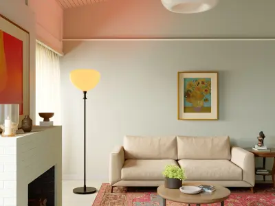 living room 3D model 139