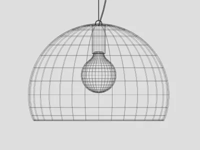 Fly Lamp 3D model