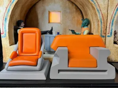 Jedi Council Room Chair Plo 1-6 Scale Hottoys 3D print model