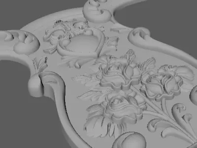 headboard and footboard 3D model