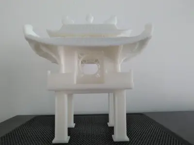 Khue Van pavilion-Temple of Literature Hanoi Vietnam 3D print model