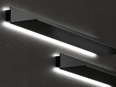 Shelf Wall Lamp 3D model
