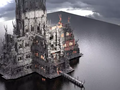 Towers of Cthulhu 3D model