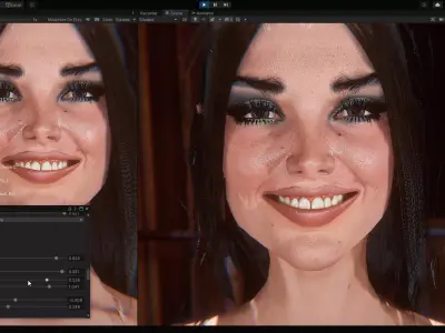 Final Skin Shader  3D model
