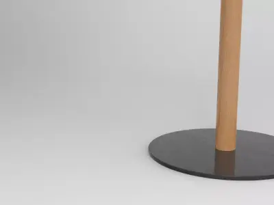 Andi Towel Rack Low-poly 3D model