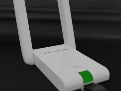 TP-Link TL-WN822N 300Mbps High Gain Wireless USB Adapter 3D model