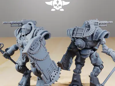 Scavenger Exutars 3D print model