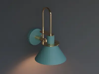 Salena Modern Wall Lamp 3D model