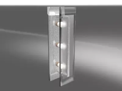 Bathroom Light Vertical 3D model