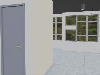 Hong Kong Public Housing Apartment - One Bedroom 3D model