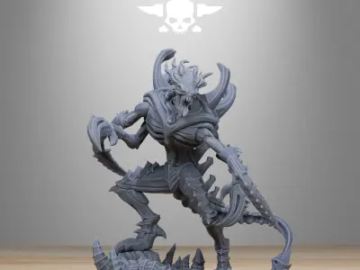 Xenarid Void Stalker 3D print model