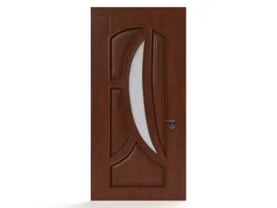 Interior doors with door handle Jado Padua 3D model