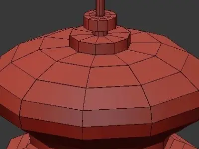 Untitled pendant lamp 3D model 2
