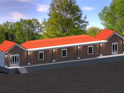 3d house model exterior 3D model