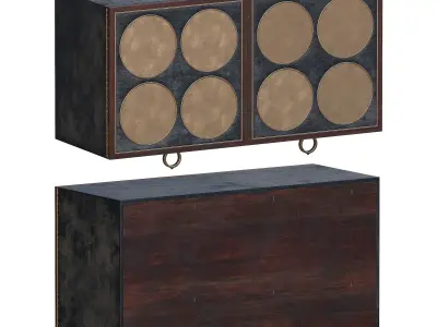Gins Cabinet SKU 4616 CVB 000 3D model