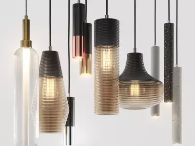 Lampatron Pendant Collection 2 3D model