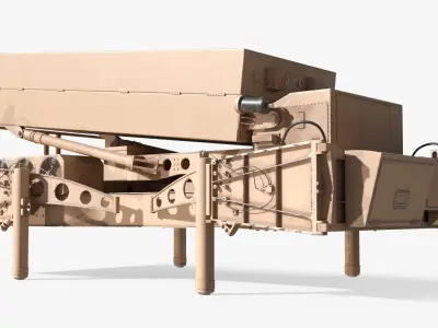 Module Tactical Radar Platform Stowed Sand 